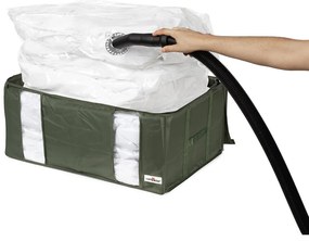 Tekstylny pojemnik do przechowywania ubrań próżniowy 65x45x27 cm Ecologik – Compactor
