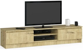 Skandynawska szafka RTV dąb artisan F9-Z37