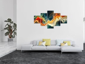 Obraz - Nowoczesna abstrakcja (125x70 cm)