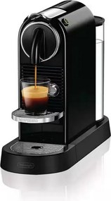 Ekspres do kawy Nespresso DeLonghi EN167.B CitiZ Czarny, 19 barów, Thermoblock 25s, Zbiornik 1L, Personalizowany