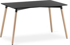 Nierozkładany stół w stylu skandynawskim Adria 120x80 cm