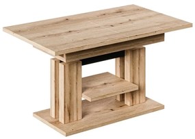 Ława rozkładana podnoszona ISO 110(170)x65 dąb evoke ENDO