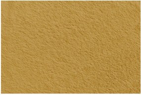 Żółty worek do siedzenia z imitacji futra Lilibet – Bobochic Paris