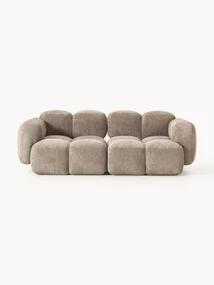 Sofa modułowa Teddy-Bouclé Tayla (3-osobowa)
