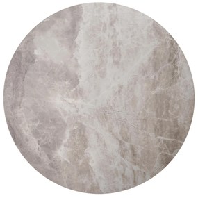 Zestaw 2 okrągłych ław 54/48 44/38 popiel spiek szaru marmur /grafit ITAKA