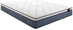 Materac 180 x 200 cm z kieszeniowymi sprężynami 7 stref i żelem termoelastycznym gr. 23 cm - VARNO od YSMÉE