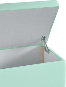 Skrzynia tapicerowana kolor zielony