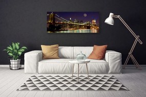 Obraz na płótnie Perspektywa Nowoczesnego Mostu