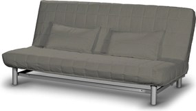 Pokrowiec na sofę Beddinge krótki kolor szary tkanina strukturalna
