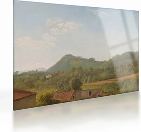 Obraz na szkle - Simon Denis,  View Near Naples, reprodukcje (70x50 cm)