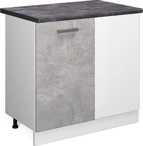 Szafka narożna beton 86x60x81.6 r-line