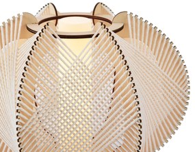 Lampa stołowa Japandi beżowa 45 cm - GertieJapandi Oswietlenie wewnetrzne