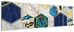 Obraz - Marmurowa kompozycja (170x50 cm)