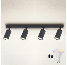 Brilagi - Ściemnialna oprawa punktowa LED SELE 4xGU10/6,5W/230V antracyt