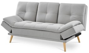 Trzyosobowa sofa ASB-4720 SIL2, jasnoszara