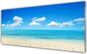 Panel Szklany Błękit Nieba nad Oceanem