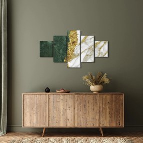 Obraz - Zielony marmur N⁰1 (125x70 cm)