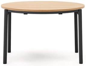 Okrągły rozkładany stół w dekorze dębu ø 120 cm Montuiri – Kave Home