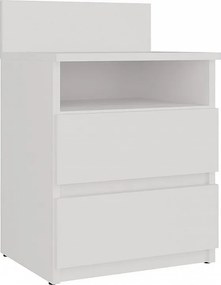 Szafka nocna Malwa M1 BIAŁY szuflady