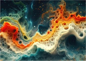 Obraz na szkle - Nowoczesna abstrakcja (70x50 cm)