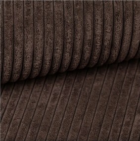 Kanapa KASJO Uniwersalny Sofo-Narożnik z funkcją spania i poduszkami, 2x pojemnik POSO 006 Brązowy DOMOHOME