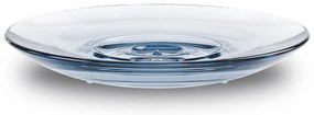 Niebieska plastikowa mydelniczka Droplet – Umbra