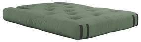 Sofa rozkładana z zielonym obiciem Karup Design Hippo Olive Green