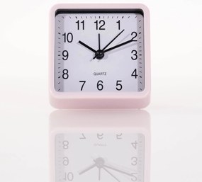 Cichy zegar stołowy do sypialni, budzik z mechanizmem QUARTZ