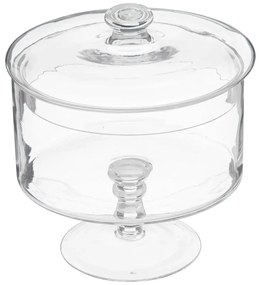 Słoik na ciastka na nóżce, z pokrywką