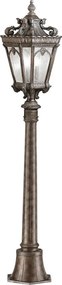 Kichler KL-TOURNAI4-M - Lampa zewnętrzna TOURNAI 1xE27/60W/230V IP44 brązowa