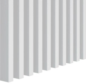 Lamele ścienne 15 szt. biały mat H4-R67
