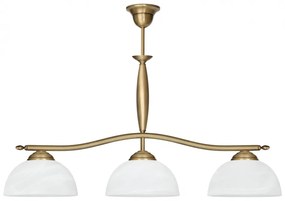 Mosiężny żyrandol nad stół C-S3L