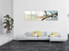 Obraz - Statek (170x50 cm)