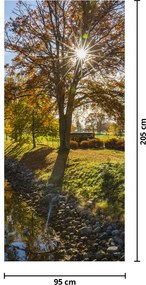 Fototapeta na drzwi - Kanał wodny (95x205cm)
