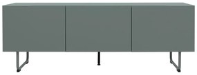 Zielonoszara szafka pod TV 146x51 cm Parma – Tenzo