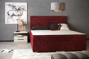 Podwójne łóżko boxspring Soho 160x200 - 32 kolory