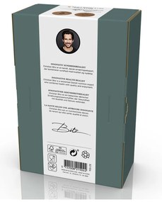 Kamionkowy zestaw młynków do pieprzu i soli 2 szt. Amber – Bitz
