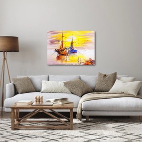 Obraz - Obraz statku (70x50 cm)