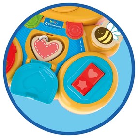 Clementoni Montessori Didaktyczny miś, 29 x 35 x5,5 cm