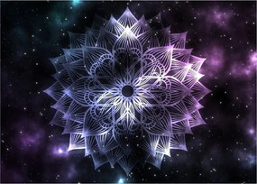 Obraz - Mandala lotosu w kosmosie (70x50 cm)