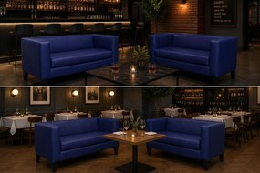 Sofa Monaco : Kolor nogi - Venge, Kolor tkaniny - EKO-SKÓRA - 4D, Typ tkaniny - Eko-skóra , Wysokość nogi - 15 cm