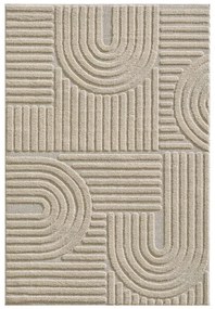 Dywan nowoczesny 3D Art beżowy 80 cm x 150 cm