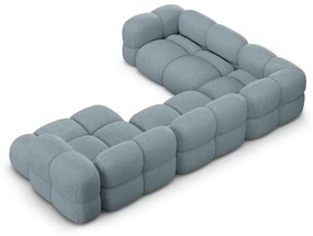Jasnoniebieski narożnik (lewostronny/w kształcie litery U) Loretto – Cosmopolitan Design