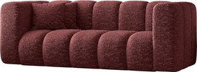 Sofa modułowa dwuosobowa Grand, tkanina Haga, Bordowy