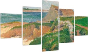 Obraz - Henri Moret, The Island of Raguenez, Brittany, reprodukcje (125x70 cm)