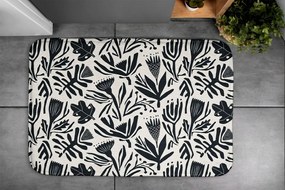 Dywanik do łazienki Dywanik do łazienki Rośliny Abstrakcja