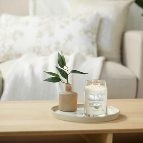 Yankee Candle świeczka zapachowa Signature w szkle duża Clean Cotton, 567 g, L