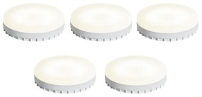 Zestaw 5 żarówek LED GX53 Dim to Warm 7W 750 lm 2700K-4000K