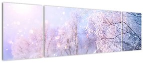Obraz - Mroźna zima (170x50 cm)