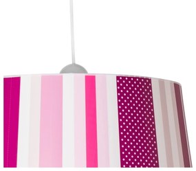 Różowa lampa wisząca SULION Lines